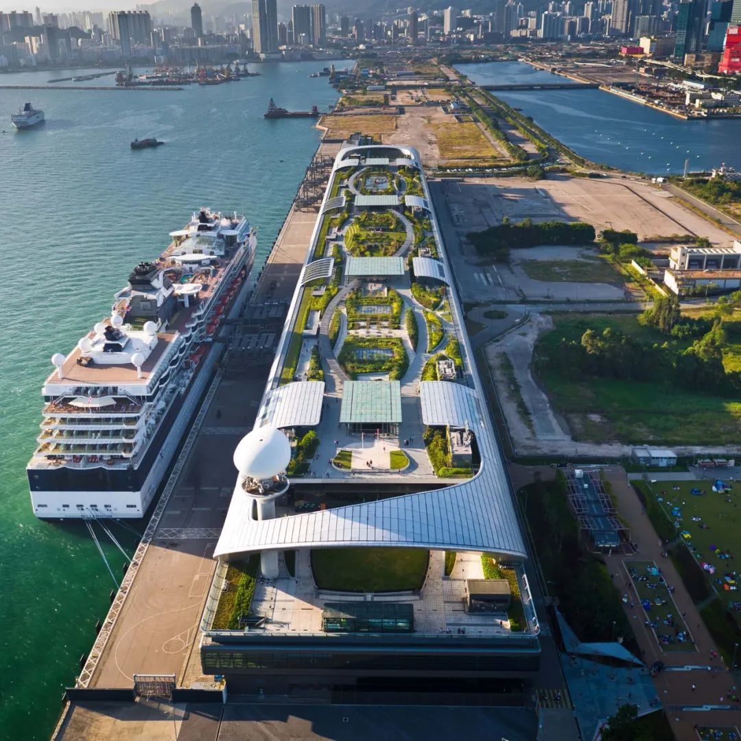 香港启德邮轮码头 图源：Foster + Partners