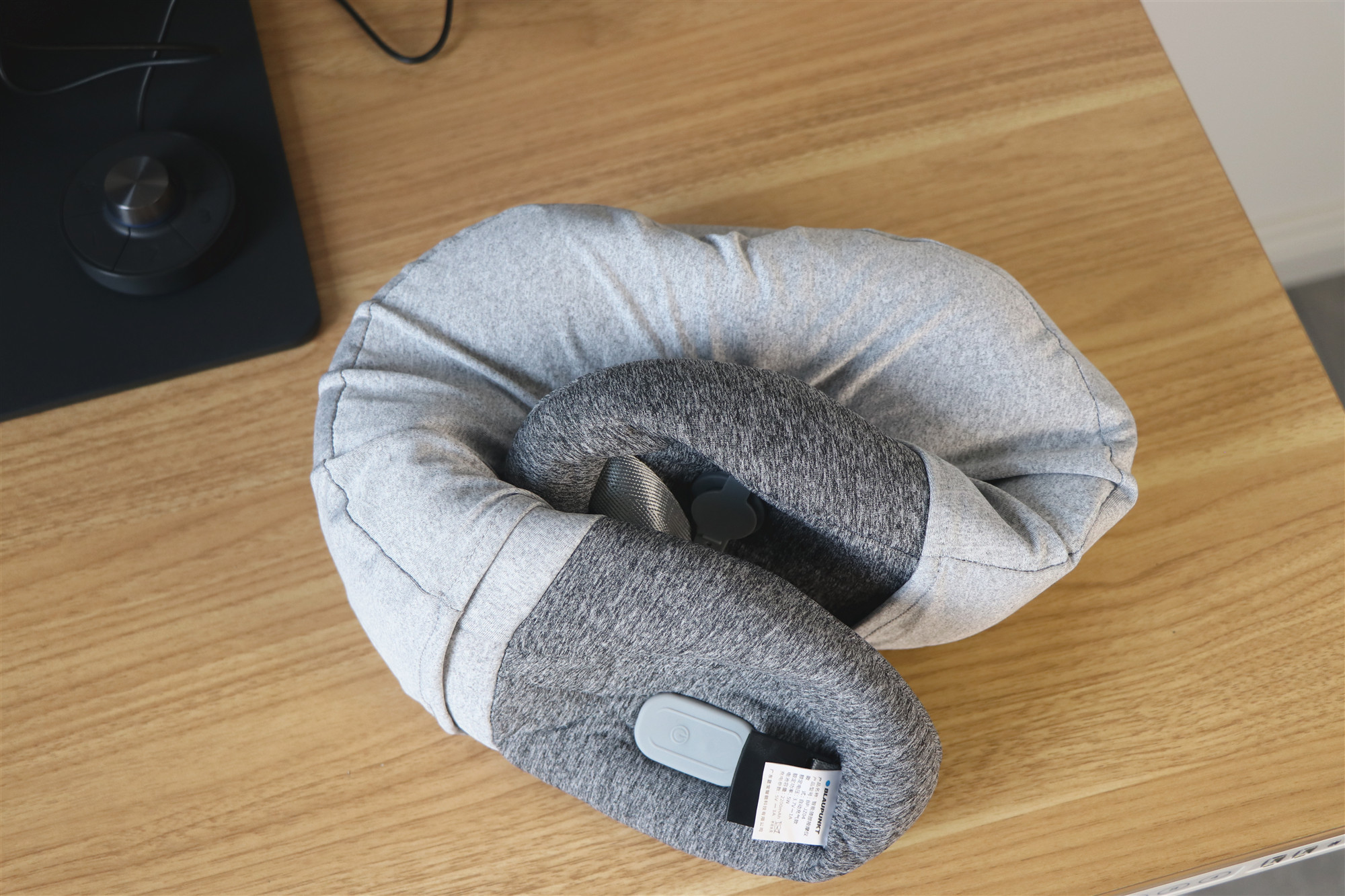 全自动充气护颈枕 智能按摩=蓝宝颈椎按摩枕初体验__凤凰网