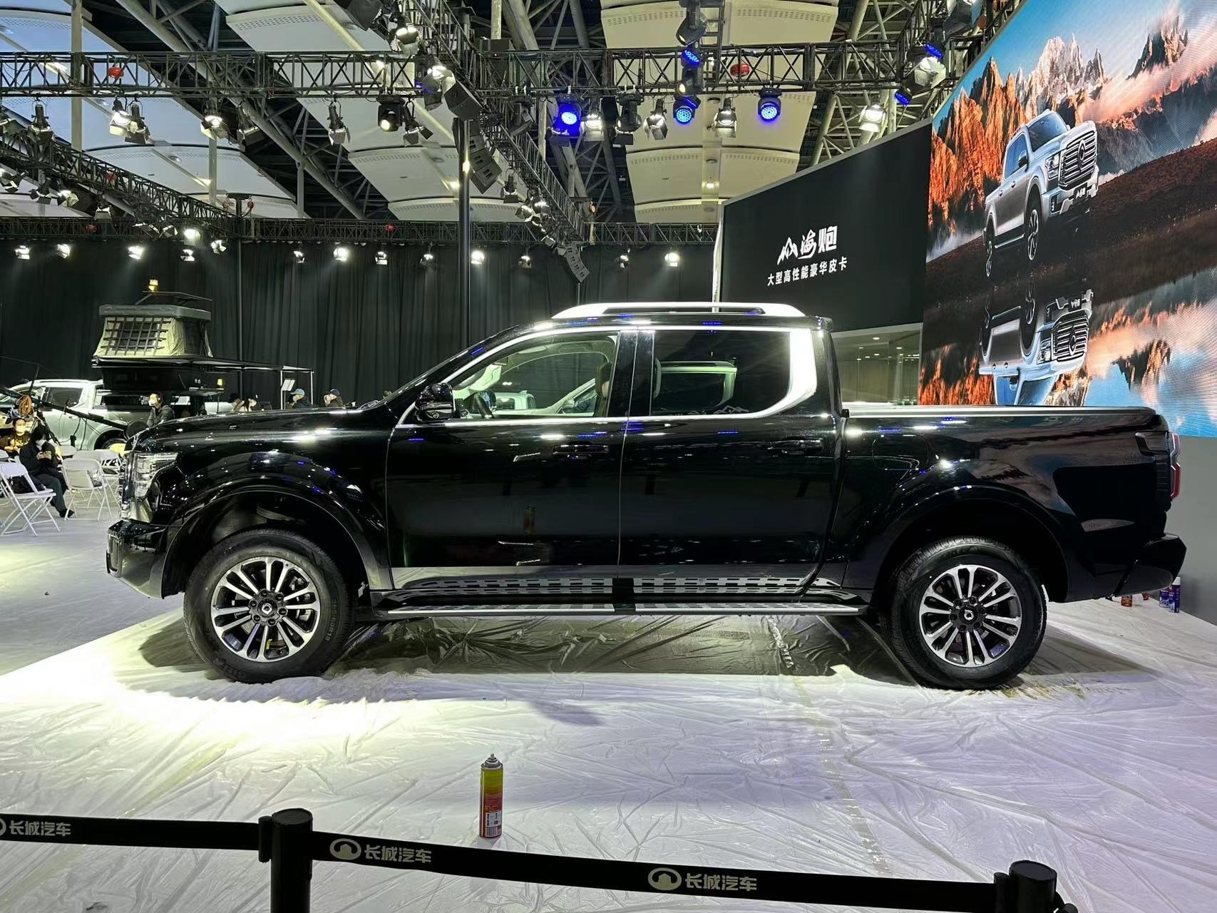 2022广州车展进军高端皮卡市场长城山海炮售2288万3018万