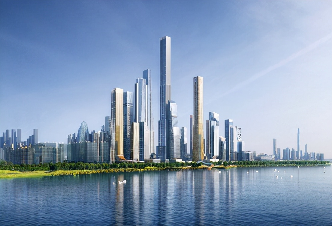 天音大厦主体结构喜封金顶 预计2022年底竣工__凤凰网