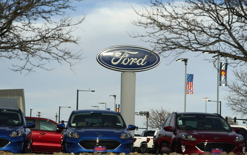 “芯荒”挥之不去 福特一季度汽车销量同比降17% 