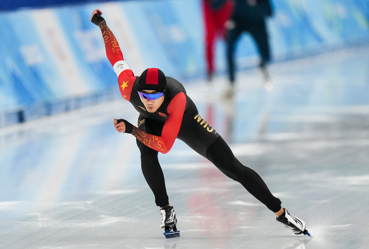 高亭宇夺得速度滑冰男子500米金牌,打破该项目奥运纪录