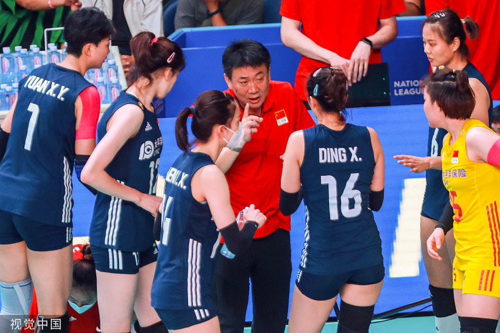 蔡斌教练已经找准了中国女排的发展方向。