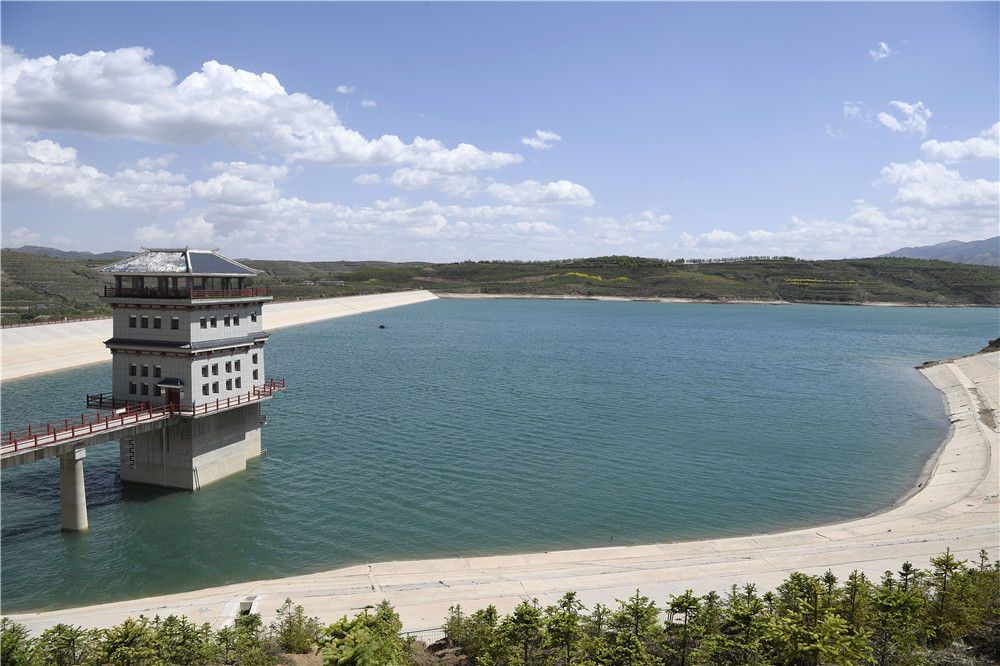 宁固夏原市原州区中庄水库(5月11日摄.新华社记者 王鹏 摄