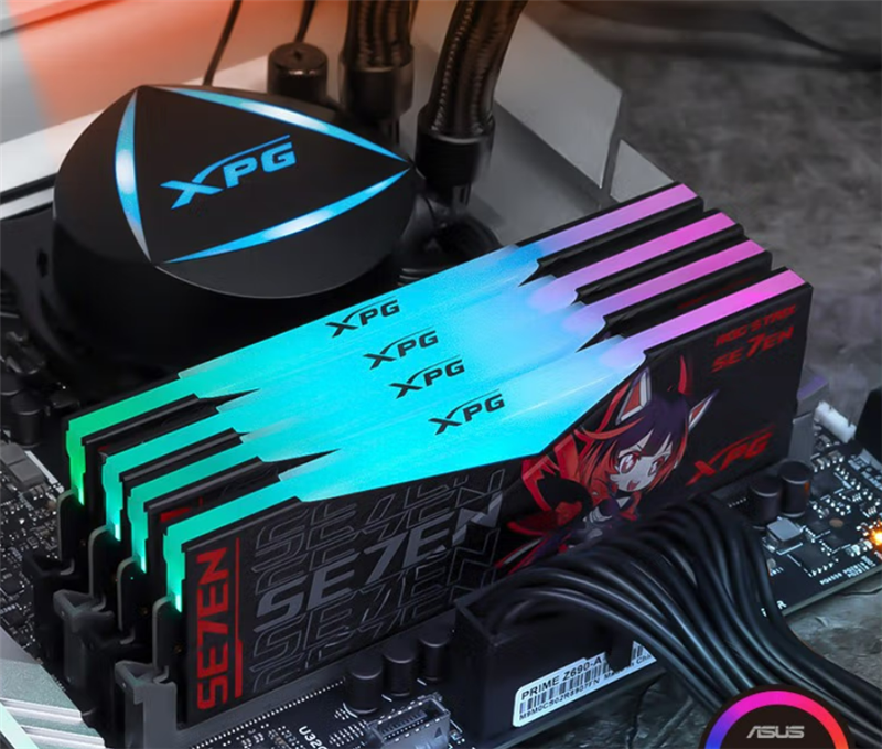 ROG信仰加持仅2299元!XPG龙耀LANCER RO姬联名DDR5-6000评测:超频后延迟媲美DDR4
