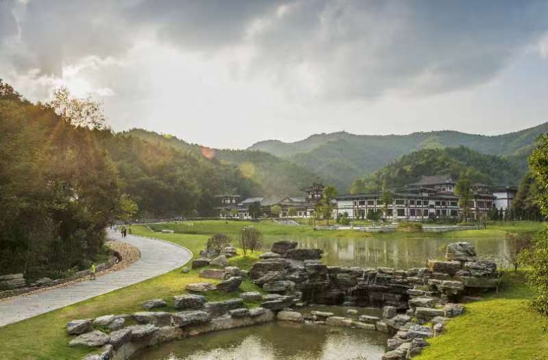 宜黄县曹山风景区。     澎湃新闻记者 刘清香 图