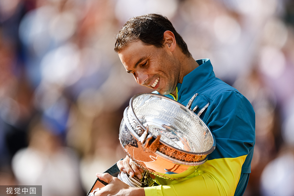 纳达尔拿下第22个大满贯.