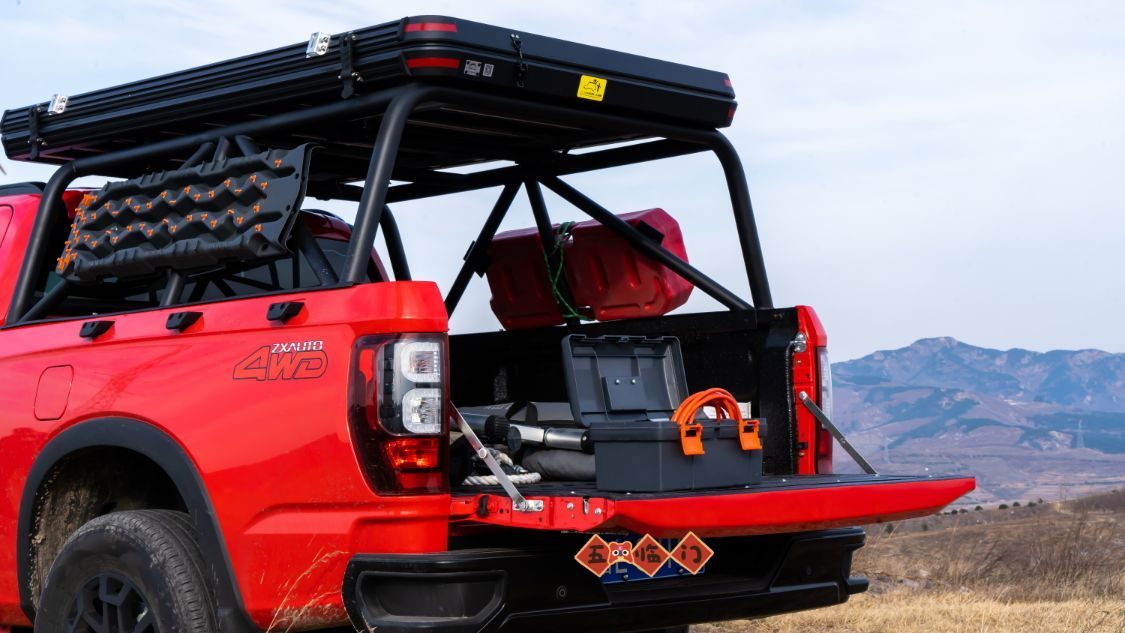 试驾全尺寸皮卡中兴威狮1949国产公路巨兽油耗让人意外