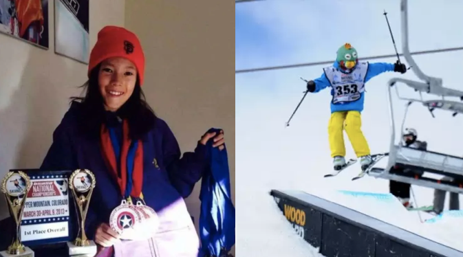 “青蛙公主”爱称源于头盔