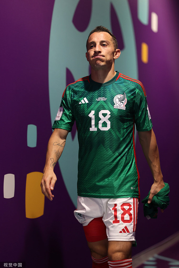 墨西哥老将瓜尔达多也参加了5次世界杯。