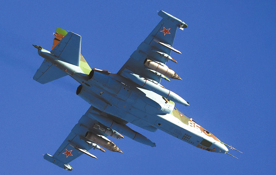 苏-25攻击机被认为是重点改装机型。（视觉中国）