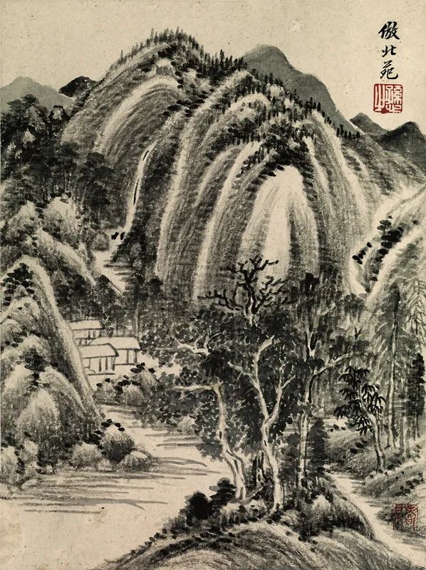 王时敏：仿古山水册欣赏_凤凰网