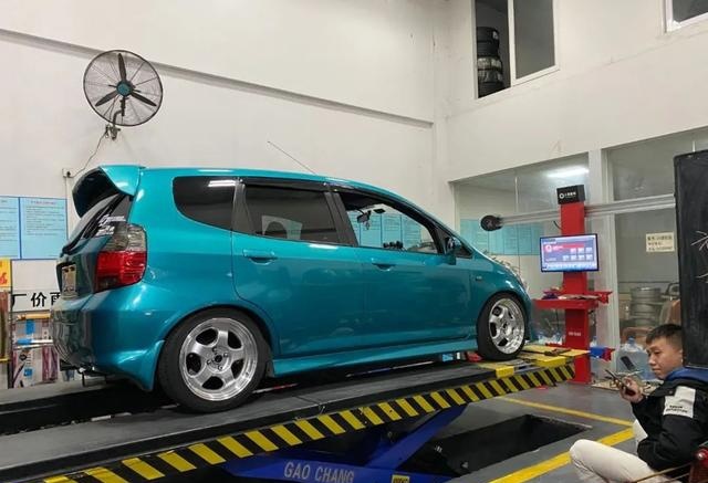 轮上147匹的本田飞度gd3,秒个原厂10代思域问题不大