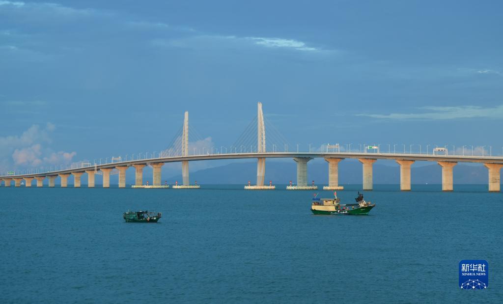 这是港珠澳大桥（2020年9月11日摄）。新华社记者 陈晔华 摄
