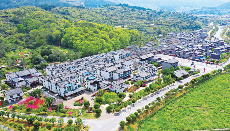 图为沙洲村新貌. 湖南省汝城县委宣传部供图 朱桂花/摄