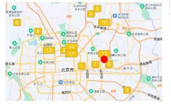 ▲一名叫“小靠君”的网友,绘下了一张这个大叔工作地点的示意图(图/网络)