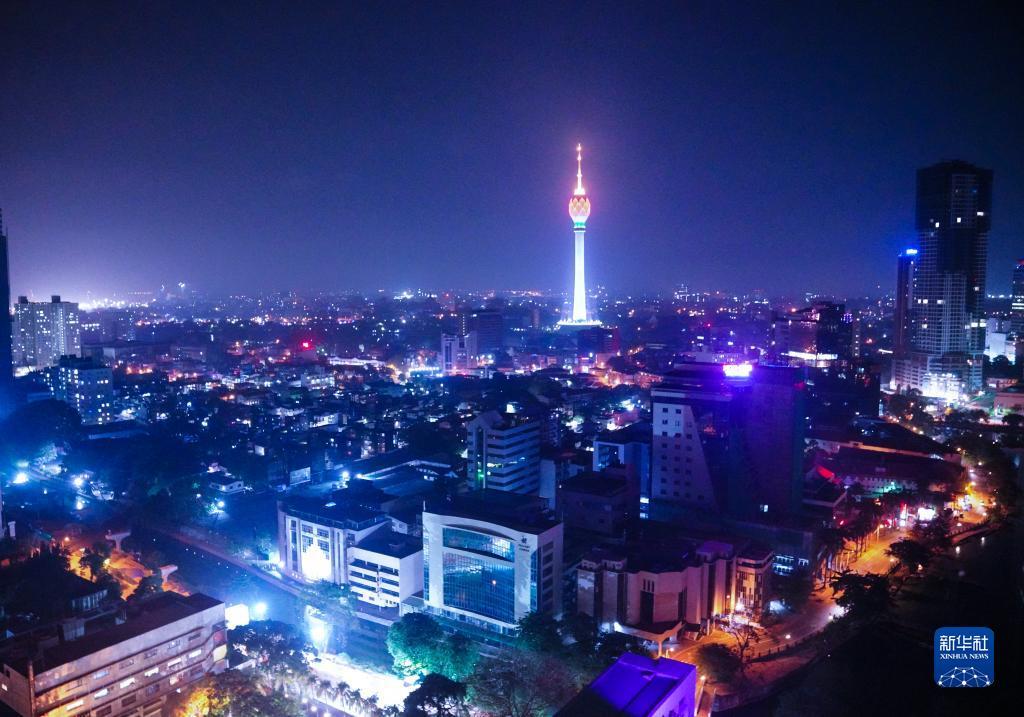 科伦坡点亮"中国红"迎春节_凤凰网