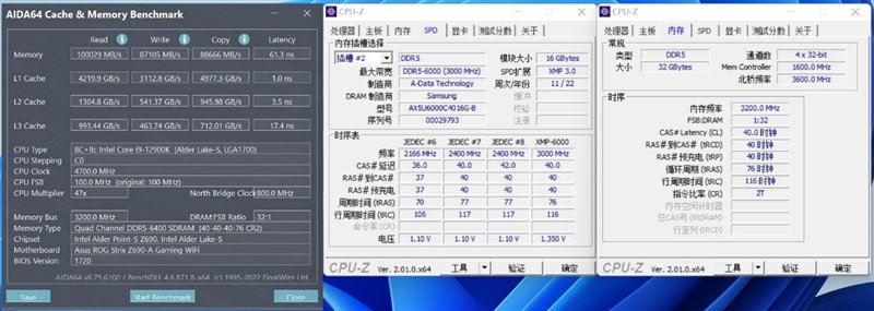 ROG信仰加持仅2299元!XPG龙耀LANCER RO姬联名DDR5-6000评测:超频后延迟媲美DDR4