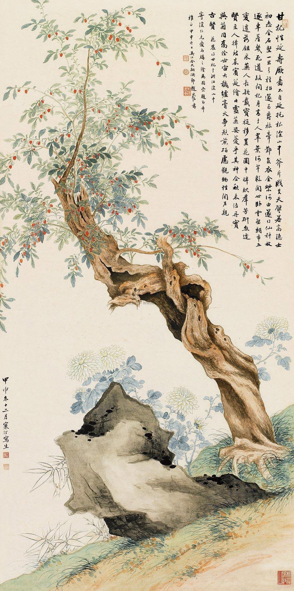 中国近现代最具学术价值的百位画家作品欣赏（三） _凤凰网