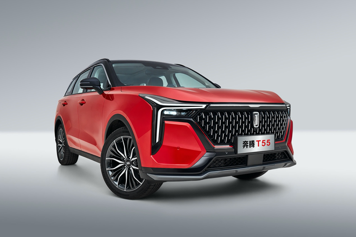 新款奔腾t55正式上市售价8591049万元