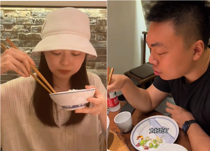 贵妇晚晚与老公街头亲吻!叉腰半蹲大秀翘臀,曾疯狂炫富多次翻车