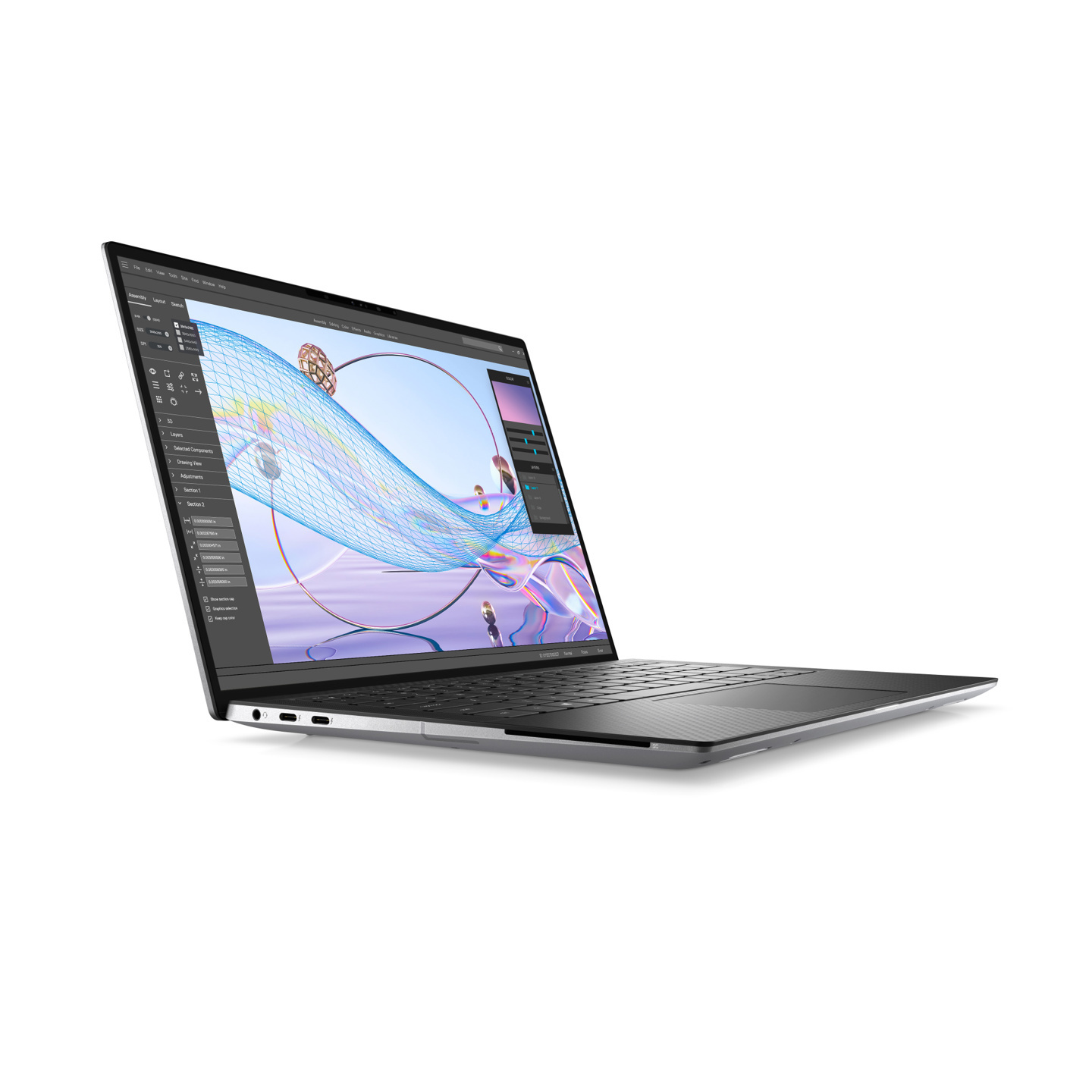 戴尔precision 5470 官方图赏:14 英寸轻薄移动工作站__凤凰网