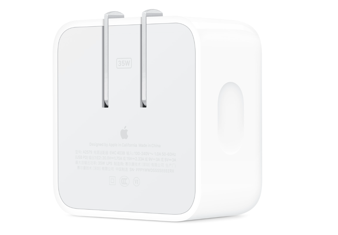 35W 双 USB-C 端口小型电源适配器