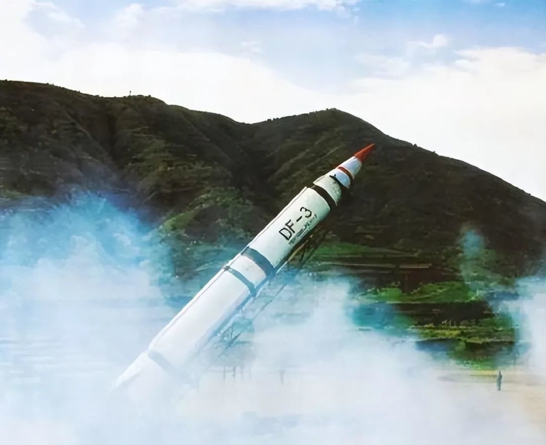 ▲东风-3导弹的射程已经非常惊人