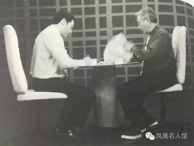 2000年,“师徒”二人准备节目中