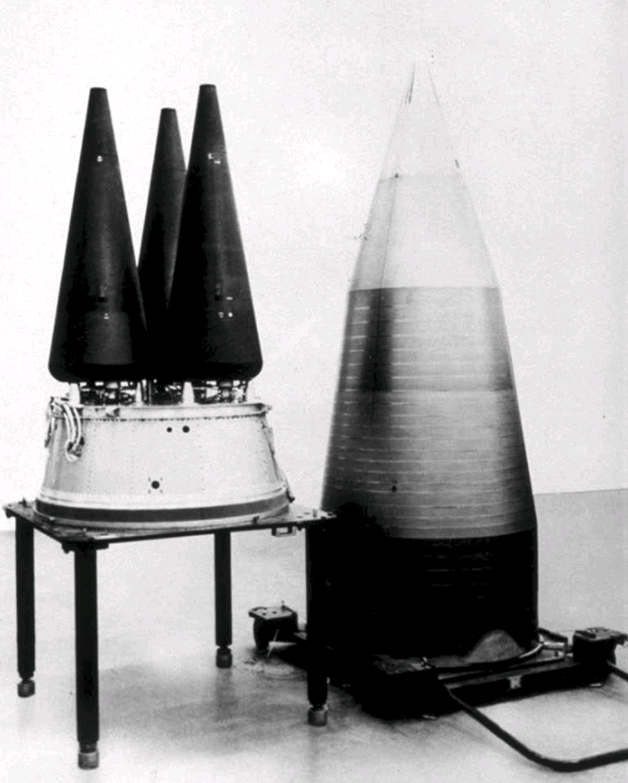 “民兵3”导弹可以携带3枚W78核弹头