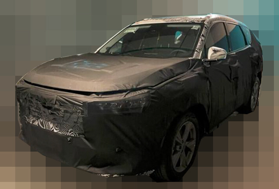 基于cma平台打造全新吉利博越谍照曝光