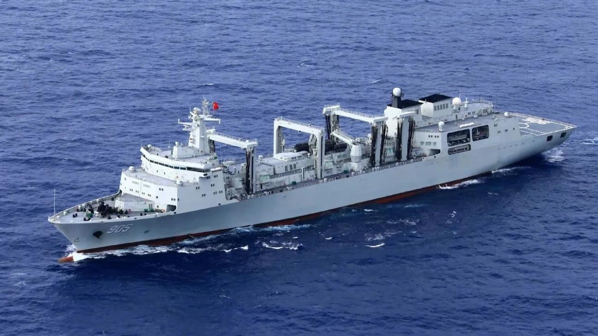 性能优秀的国产901型补给舰,在俄罗斯也享有一定声誉应该来说,这