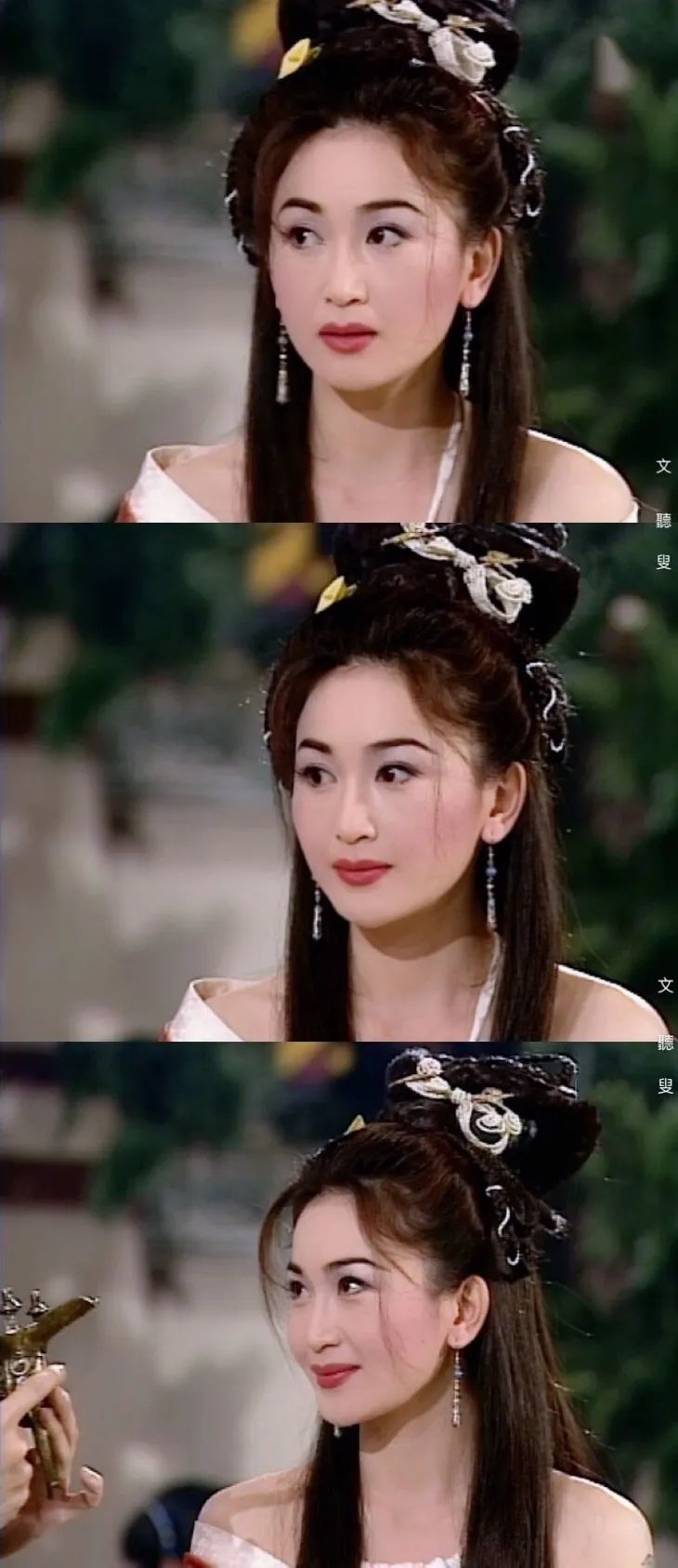 前期我见犹怜,后期摄人心魂,把妲己的转变融合的很流畅,在妆造简单的