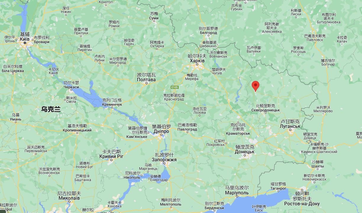 斯瓦托夫和克雷明纳位于北顿涅茨克北部