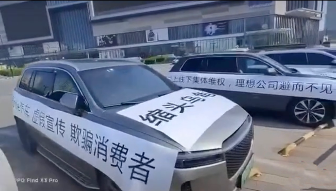 理想One车主手里拿“韭菜” 这是要做啥？_凤凰网汽车_凤凰网