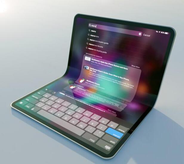 Macbook/iPad混合体 苹果神秘20吋折叠屏设备 