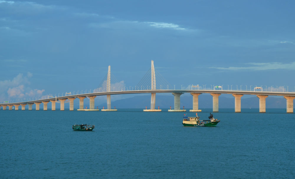 这是港珠澳大桥（2020年9月11日摄）。新华社记者陈晔华摄