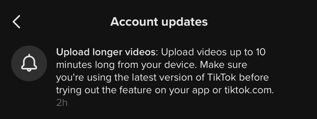 短视频平台TikTok宣布：最大视频扩展到10分钟！