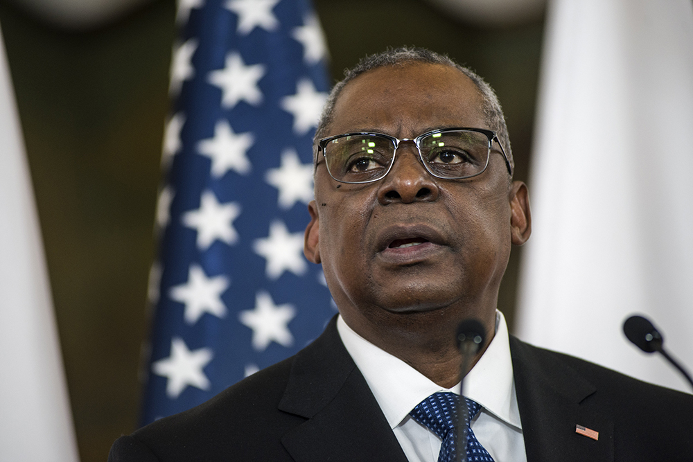 美国国防部长奥斯汀(lloyd austin)   人民视觉 资料图