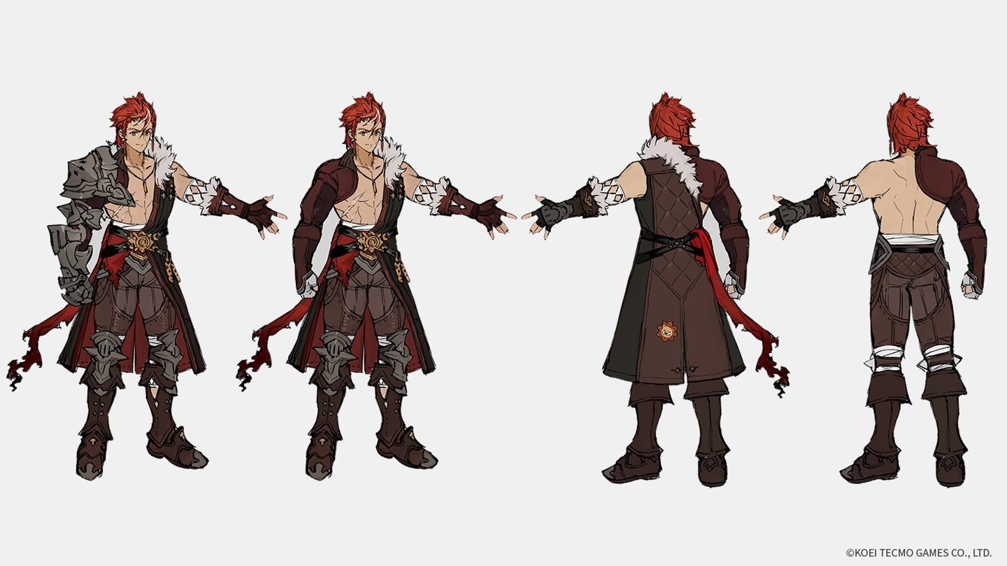 《莱莎的炼金工房3》角色设定图和3D建模 大肉腿吸睛