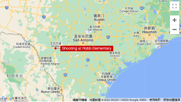 美国得州19名小学生遭枪击遇难18岁凶手被击毙