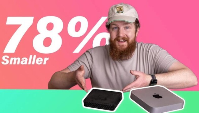 M1版Mac Mini新外壳 体积减小78%还有多彩配色 