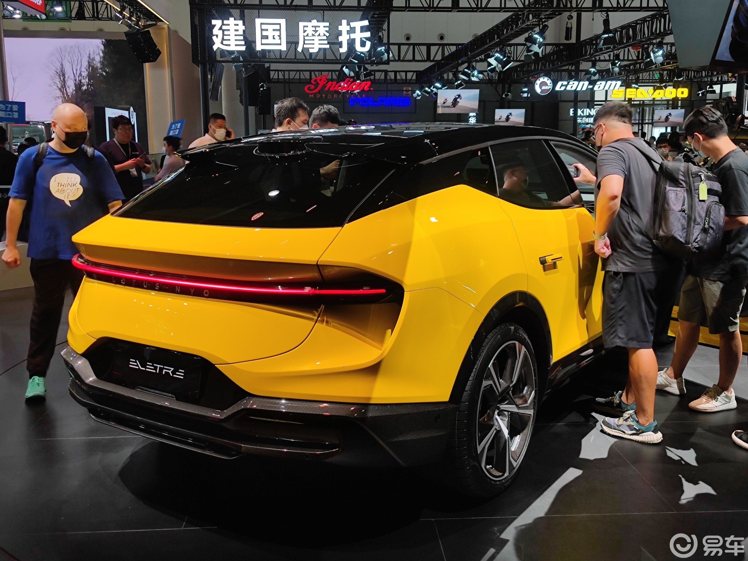 2022成都车展路特斯eletre设计师主题款亮相