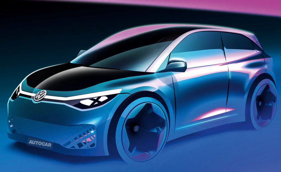 polo接力者售价约142万元大众入门电动车id1曝光