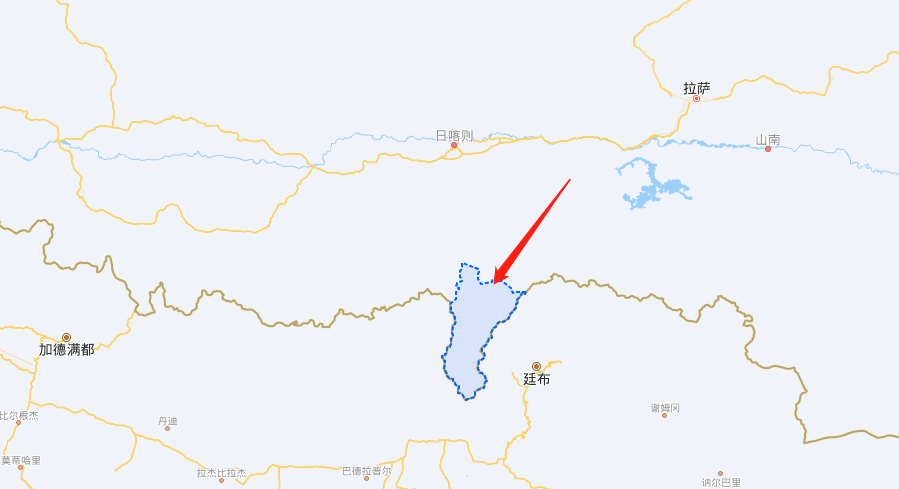 亚东县地理位置图片