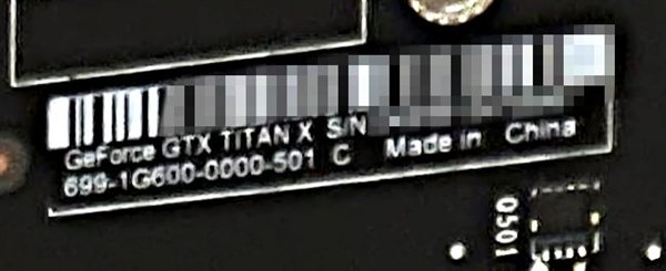 玩家买到诡异的GTX Titan X卡皇:五个接口 少了仨