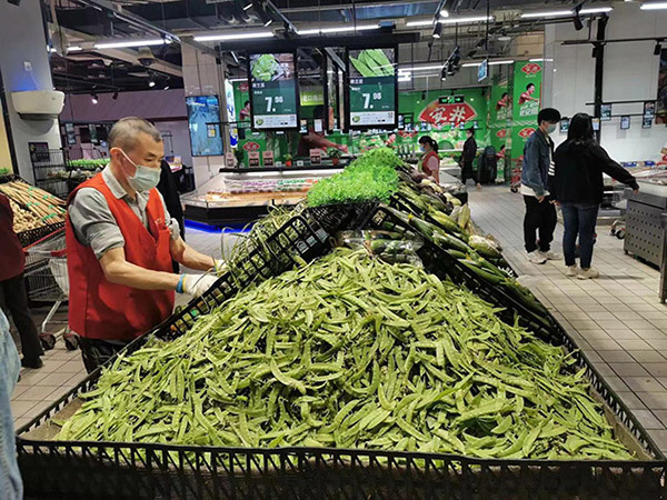 物美超市玉蜓桥店供应充足。