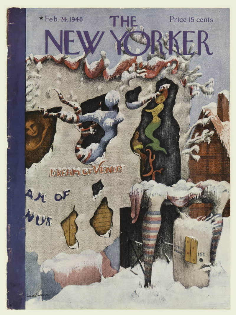 绘有“维纳斯之梦”的《纽约客》封面