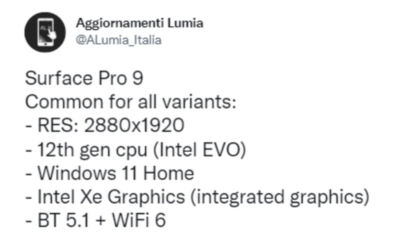 发售在即,微软Surface Laptop 5配置全曝光,英特尔独占!