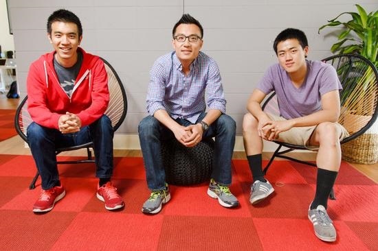 自左而右:Stanley Tang、徐迅、Andy Fang